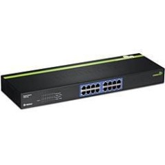 TRENDnet 16-Port Gigabit GREENnet Switch (TEG-S16G) - Unleash High-Speed Performance & Energy Efficiency!